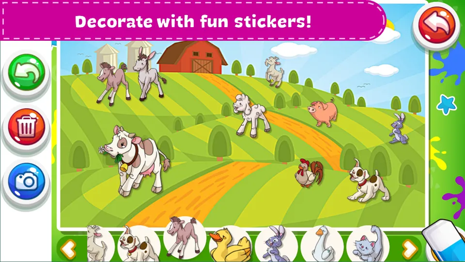 Coloring Book - Kids Paint  [МОД Mega Pack] Screenshot 2