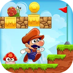 Скачать взломанную Super Bino Go:Adventure Jungle (Супер Бино Го)  [МОД Много денег] - стабильная версия apk на Андроид