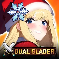 Взломанная Dual Blader : Idle Action RPG (Дуал Блейдер)  [МОД Бесконечные монеты] - полная версия apk на Андроид