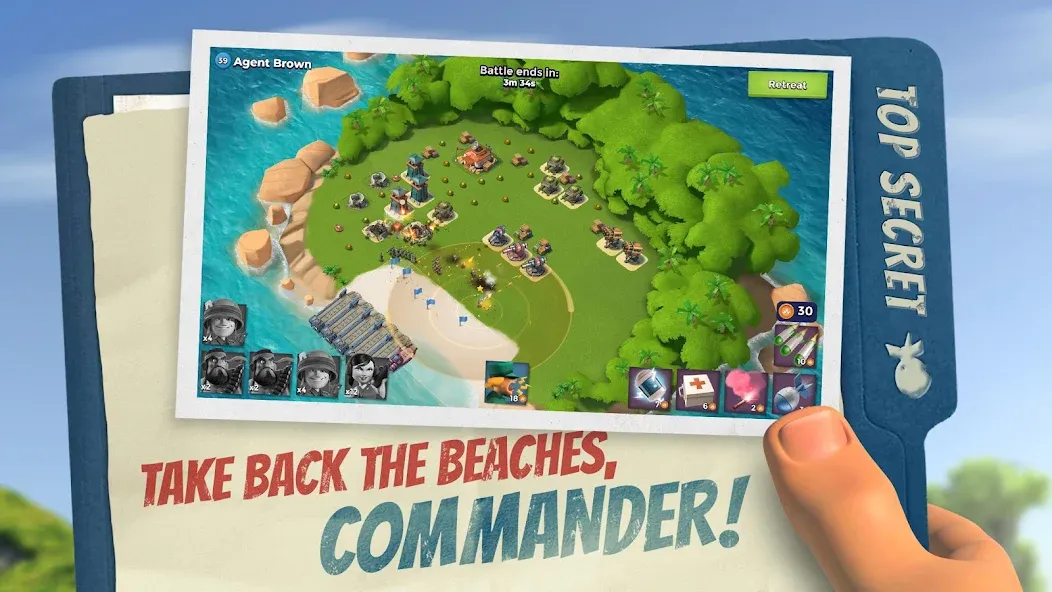 Boom Beach (Бум Бич)  [МОД Mega Pack] Screenshot 1