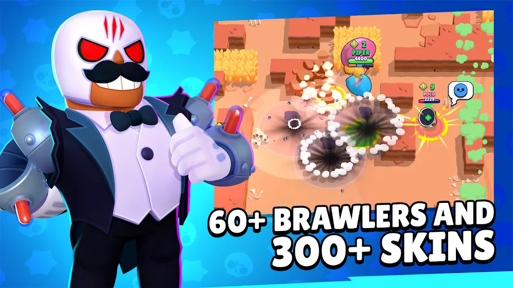 Brawl Stars (Брол Старс)  [МОД Бесконечные монеты] Screenshot 3