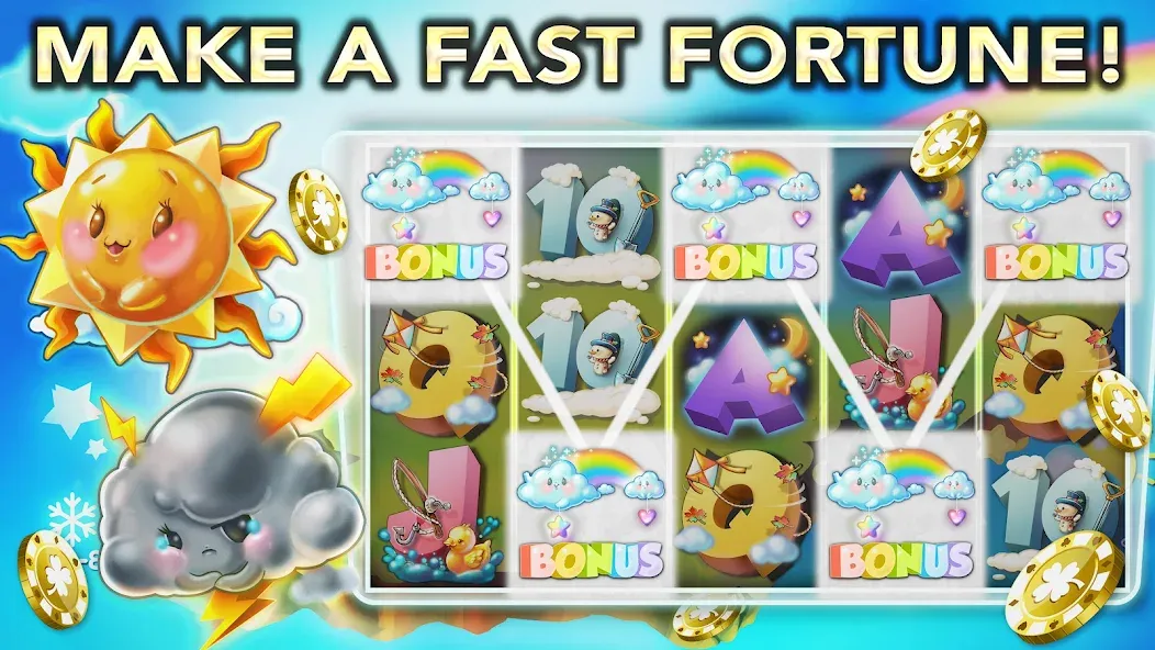 Fast Fortune Slots Games Spin  [МОД Много денег] Screenshot 5