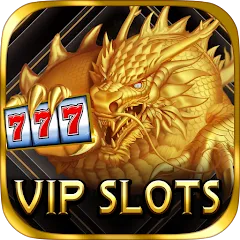 Взломанная VIP Deluxe Slots Games Offline  [МОД Бесконечные монеты] - полная версия apk на Андроид