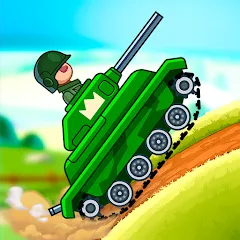 Взломанная Hills of Steel (Хиллс оф Стил)  [МОД Меню] - стабильная версия apk на Андроид