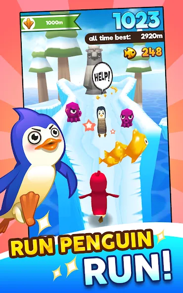 Super Penguins (упер Пингвины)  [МОД Menu] Screenshot 2