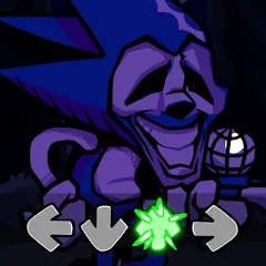 Скачать взлом Horror Sonik.EXE v2 FNF Mod  [МОД Все открыто] - полная версия apk на Андроид