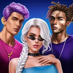 Скачать взломанную Love Sparks: Dating Sim (Лав Спаркс)  [МОД Все открыто] - стабильная версия apk на Андроид