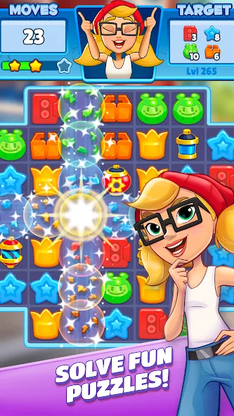 Subway Surfers Match (Сабвей Серферс Матч)  [МОД Меню] Screenshot 1