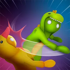 Скачать взлом Gang Battle Party: Animals 3D  [МОД Unlocked] - последняя версия apk на Андроид