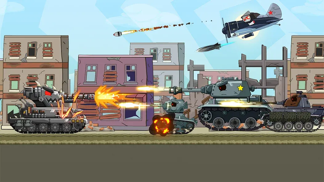 Tank Arena Steel Battle (Танковая Арена Стальное Сражение)  [МОД Mega Pack] Screenshot 3