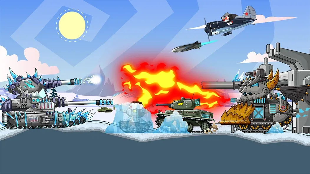 Tank Arena Steel Battle (Танковая Арена Стальное Сражение)  [МОД Mega Pack] Screenshot 5