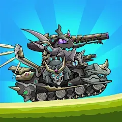 Скачать взлом Tank Arena Steel Battle (Танковая Арена Стальное Сражение)  [МОД Mega Pack] - последняя версия apk на Андроид