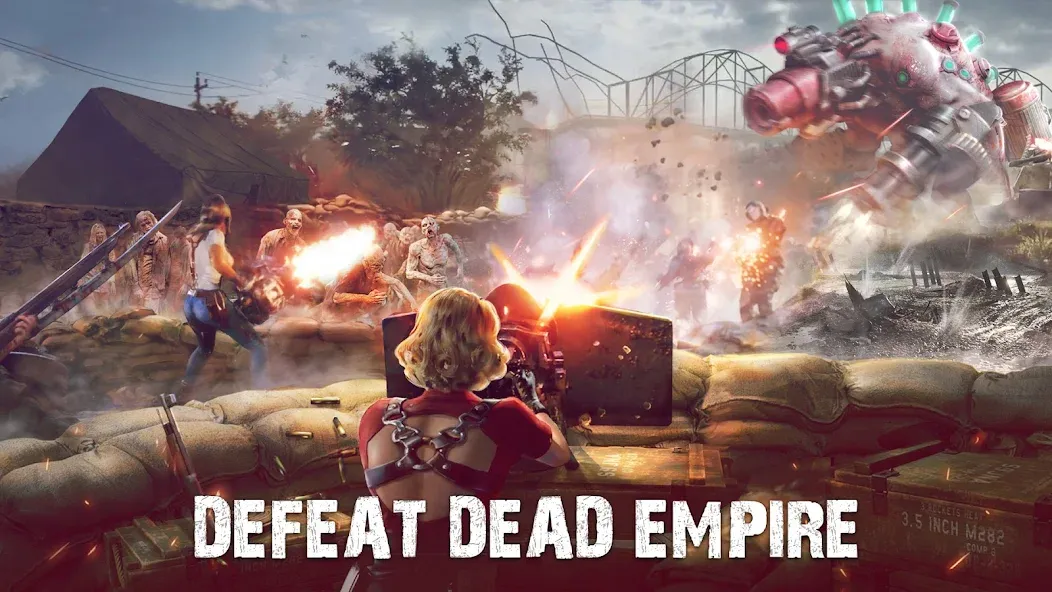 Dead Empire: Zombie War (Дед Эмпайр)  [МОД Все открыто] Screenshot 5