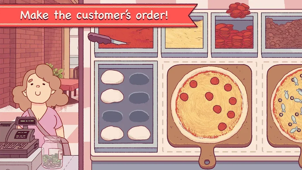 Good Pizza, Great Pizza  [МОД Unlimited Money] Screenshot 2