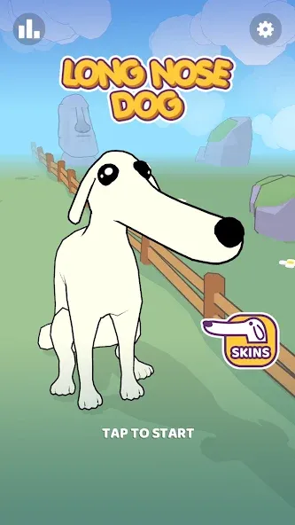 Long Nose Dog (Лонг Ноуз Дог)  [МОД Много монет] Screenshot 1