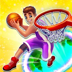 Взлом Hoop World: Flip Dunk Game 3D (Хуп Ворлд)  [МОД Много денег] - стабильная версия apk на Андроид