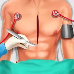 Взломанная Surgery Doctor Simulator Games  [МОД Unlimited Money] - стабильная версия apk на Андроид