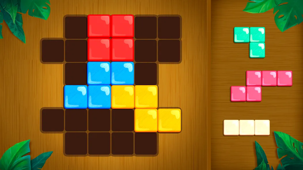 Block King - Brain Puzzle Game (Блок Кинг)  [МОД Все открыто] Screenshot 1