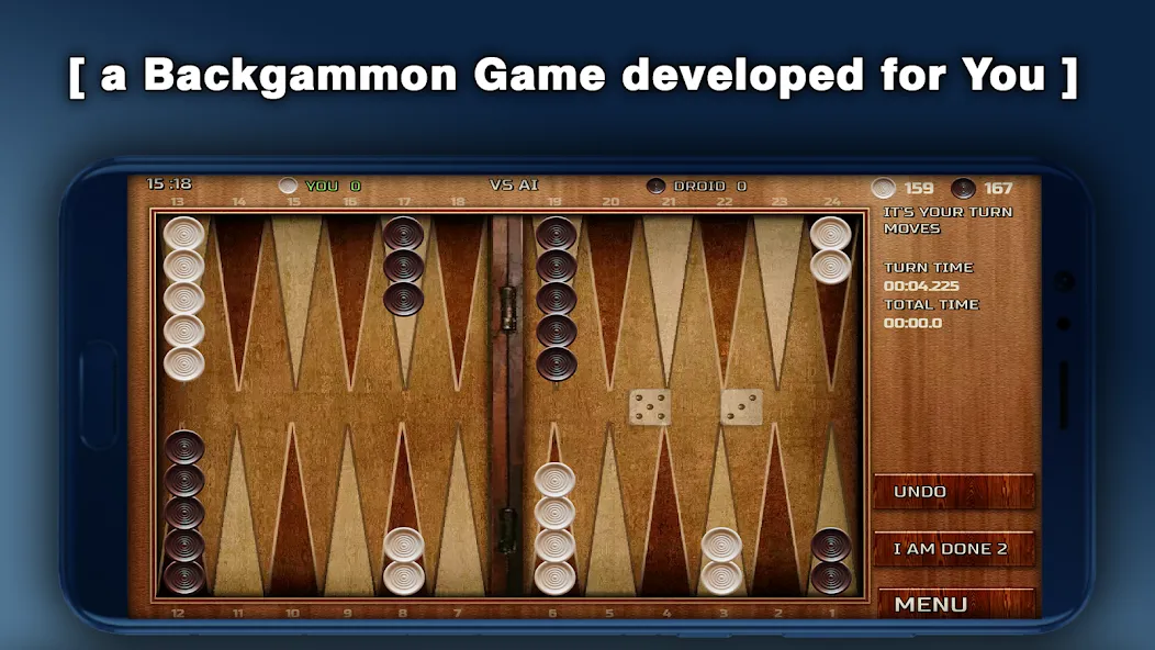 Backgammon - 18 Board Games  [МОД Много денег] Screenshot 1