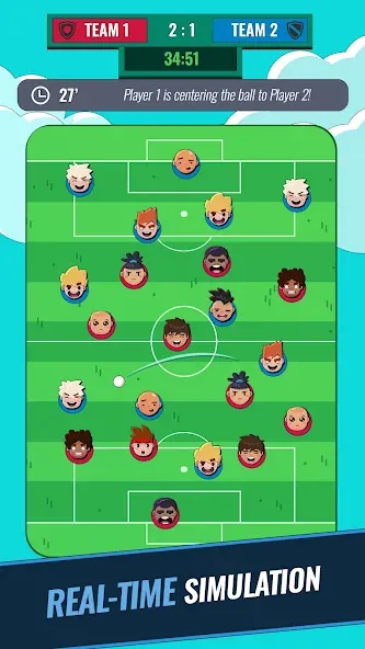 Merge Football Manager: Soccer (Мерж Футбол Менеджер)  [МОД Меню] Screenshot 1