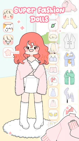 Lovely Doll : Dress Up Game (Лавли Долл)  [МОД Unlocked] Screenshot 1