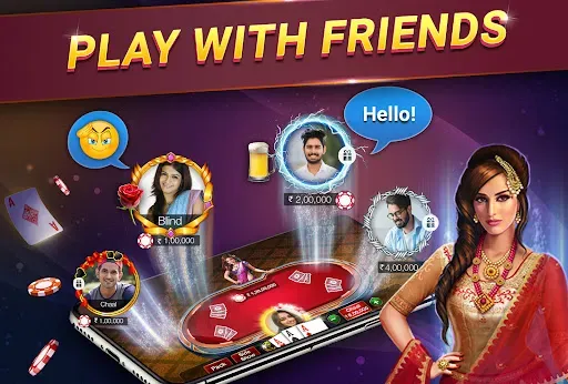 Teen Patti Gold, Rummy & Poker (Тин Патти Голд Кард Гейм)  [МОД Меню] Screenshot 5