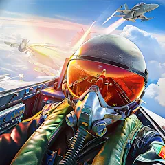 Взломанная Jet Fighter: Sky Combat 3D (Джет Файтер)  [МОД Unlimited Money] - последняя версия apk на Андроид