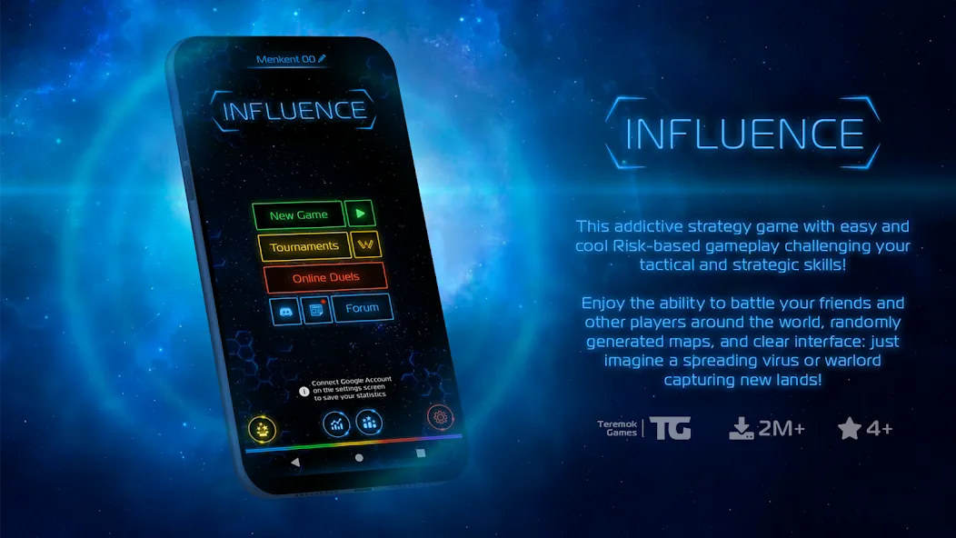 Influence (Инфлюэнс)  [МОД Бесконечные деньги] Screenshot 1