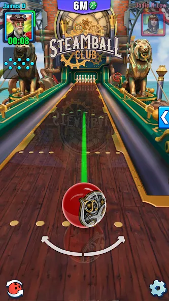 Bowling Crew — 3D bowling game  [МОД Много денег] Screenshot 5