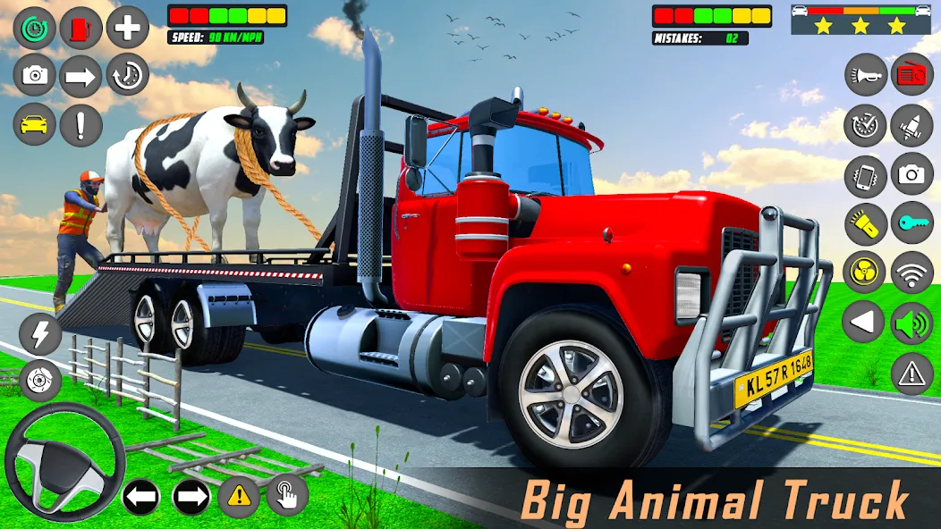 Animal Transport Driving Games (Домашний перевоз игры)  [МОД Menu] Screenshot 1