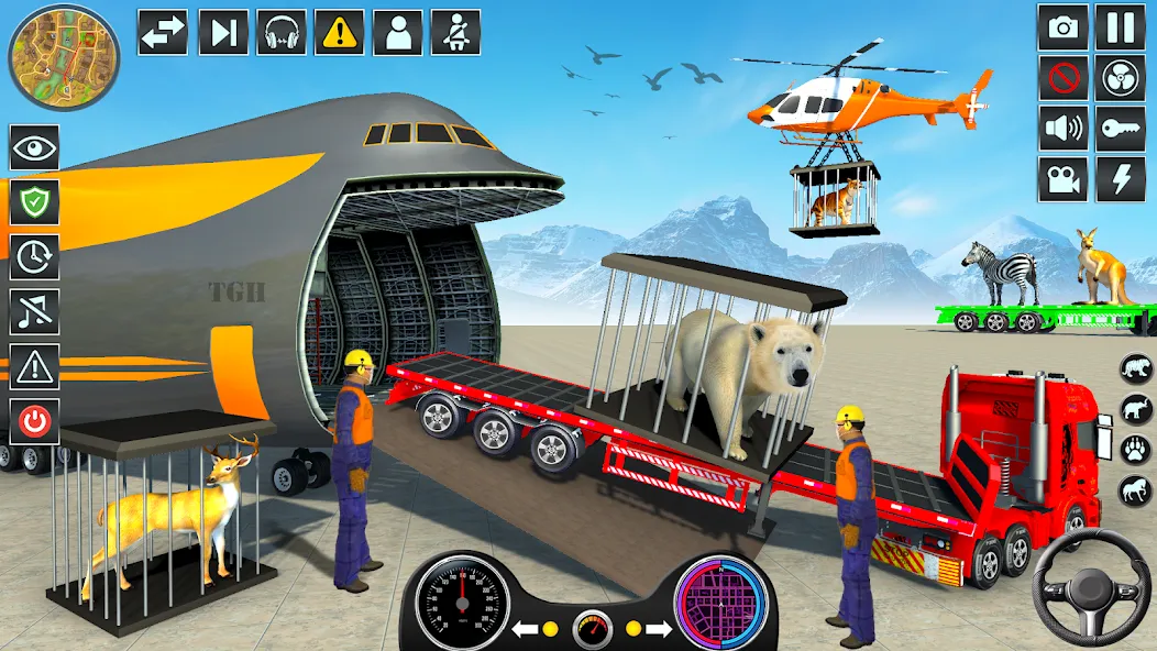 Animal Transport Driving Games (Домашний перевоз игры)  [МОД Menu] Screenshot 5