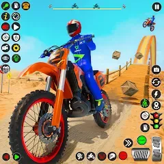 Скачать взлом Bike Stunt Games Stunt Bike 3D (Байк стант рэмп игра Байк Джамп)  [МОД Много денег] - полная версия apk на Андроид