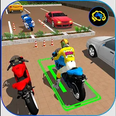 Взломанная Bike Parking Moto Driving Game (Ларонг Парадахан нг Бисиклета)  [МОД Бесконечные деньги] - стабильная версия apk на Андроид