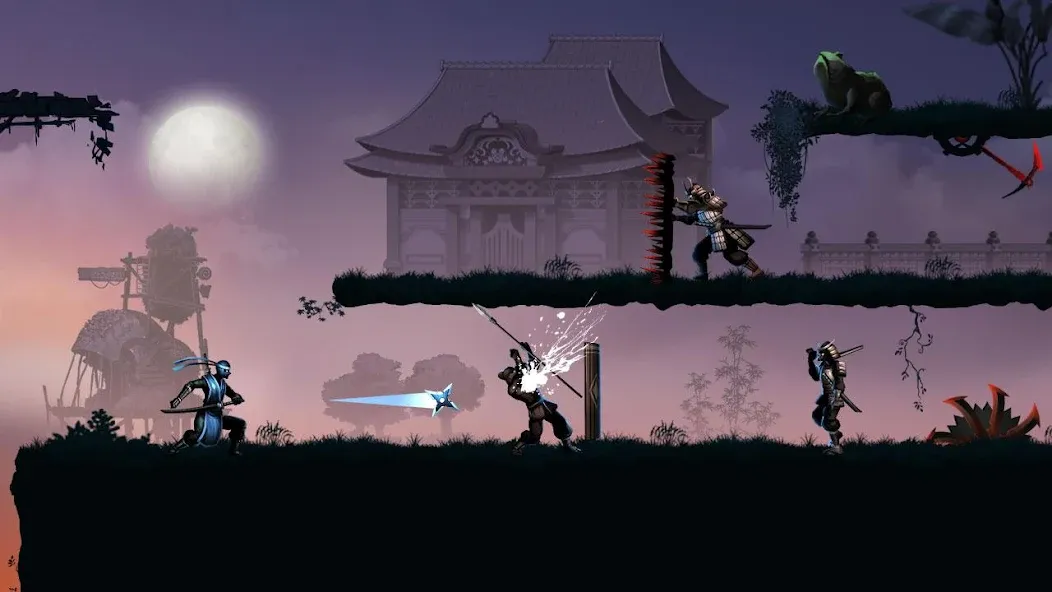 Ninja warrior: legend of adven  [МОД Unlimited Money] Screenshot 2