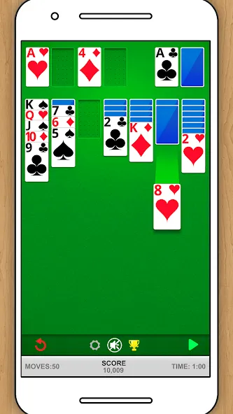 SOLITAIRE CLASSIC CARD GAME  [МОД Все открыто] Screenshot 2