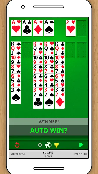 SOLITAIRE CLASSIC CARD GAME  [МОД Все открыто] Screenshot 3