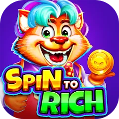 Взлом Spin To Rich - Vegas Slots (Спин Ту Рич)  [МОД Бесконечные монеты] - полная версия apk на Андроид