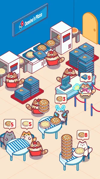 Cat Snack Bar: Cute Food Games (Кэт Снэк Бар)  [МОД Меню] Screenshot 5