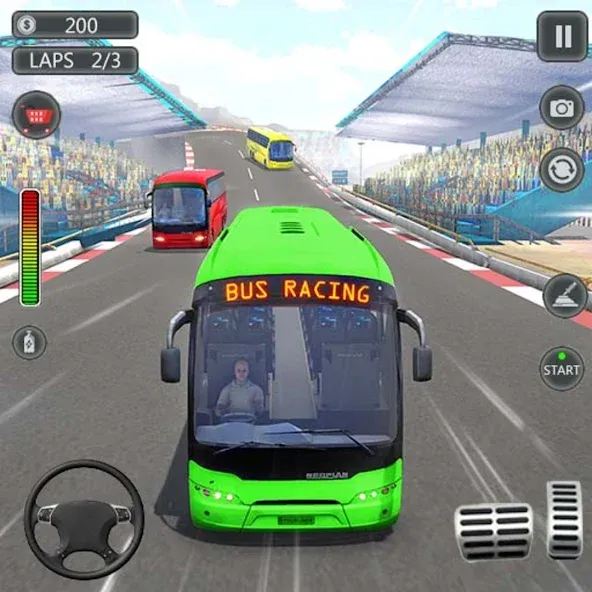 Coach Bus Games: Bus Simulator (Коуч Бас Геймс)  [МОД Unlocked] Screenshot 1