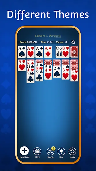 Solitaire: Classic Card Games  [МОД Menu] Screenshot 4