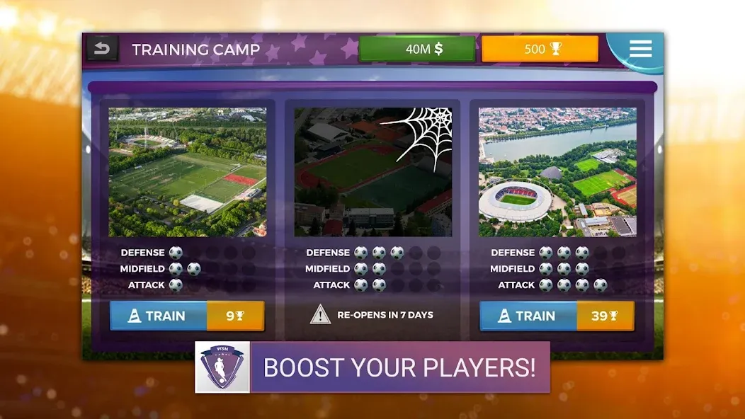 WSM - Women's Soccer Manager (ВСМ)  [МОД Много монет] Screenshot 3