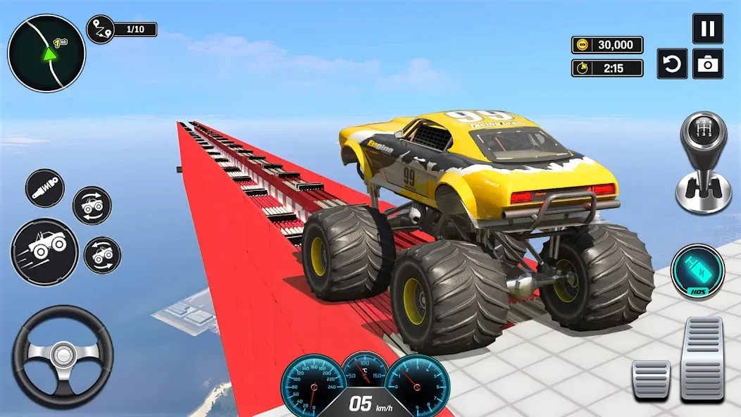 Monster Truck Games- Car Games  [МОД Unlocked] Screenshot 3