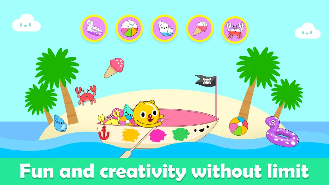 Baby Piano Kids Music Games  [МОД Mega Pack] Screenshot 4