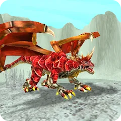 Взломанная Dragon Sim Online: Be A Dragon  [МОД Все открыто] - стабильная версия apk на Андроид