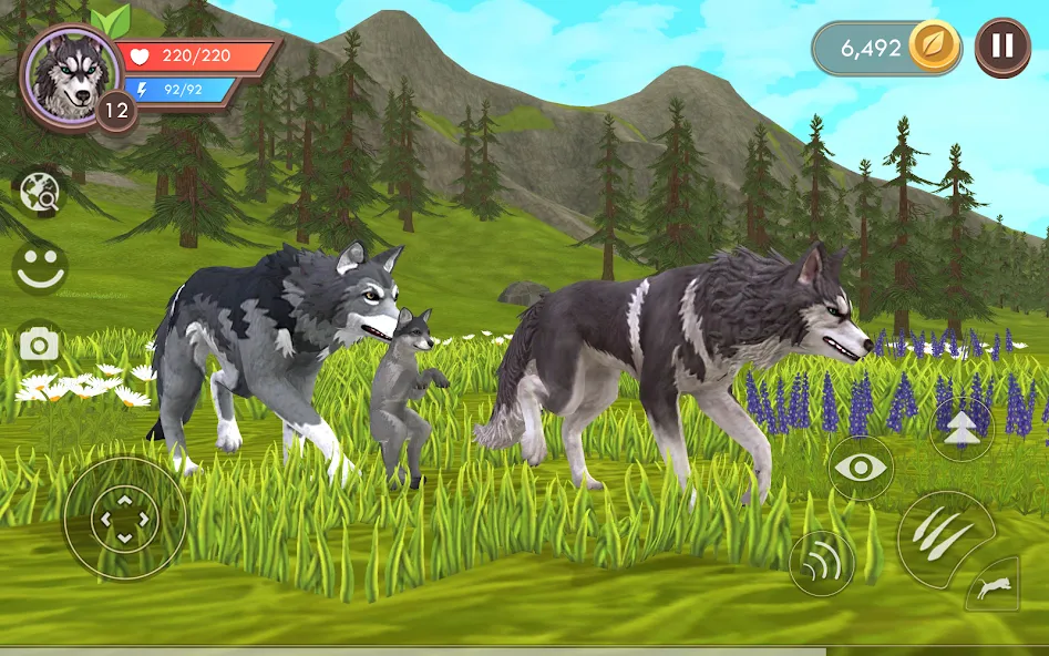 WildCraft: Animal Sim Online (Уайлдкрафт)  [МОД Unlocked] Screenshot 1