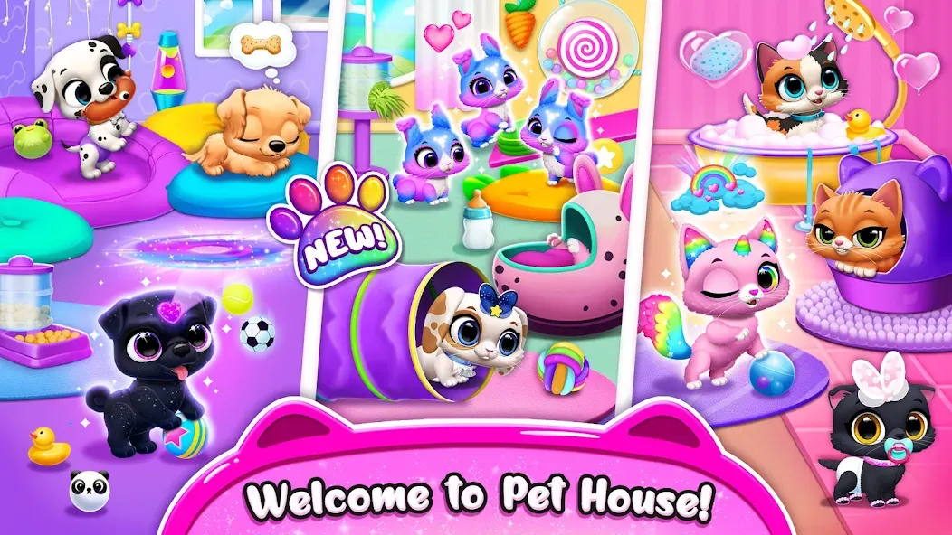 Floof - My Pet House (Флооф)  [МОД Unlocked] Screenshot 4