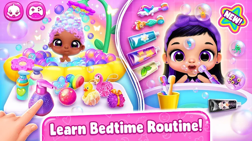 Giggle Babies - Toddler Care (Гигл Бебис)  [МОД Unlocked] Screenshot 2