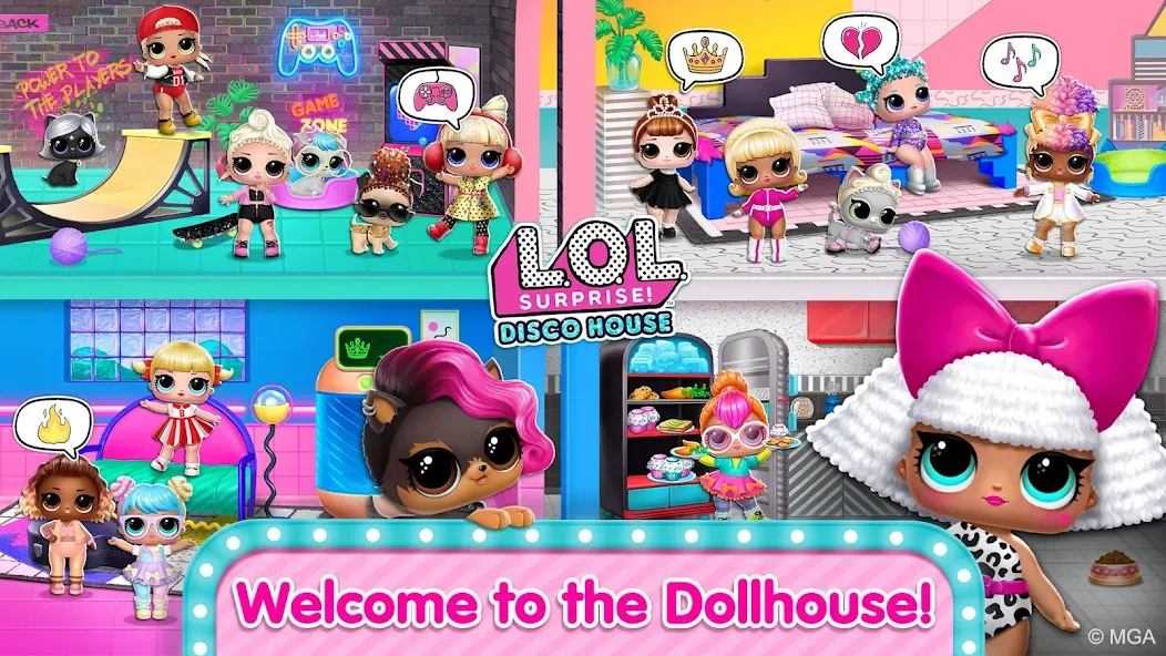 L.O.L. Surprise! Disco House  [МОД Меню] Screenshot 2