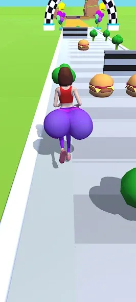 Twerk Race 3D: Belly Body Run (Тверк Рейс 3D)  [МОД Бесконечные монеты] Screenshot 4