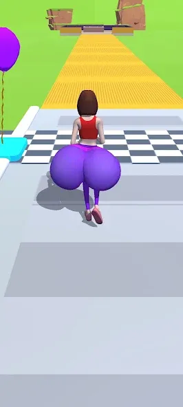 Twerk Race 3D: Belly Body Run (Тверк Рейс 3D)  [МОД Бесконечные монеты] Screenshot 5